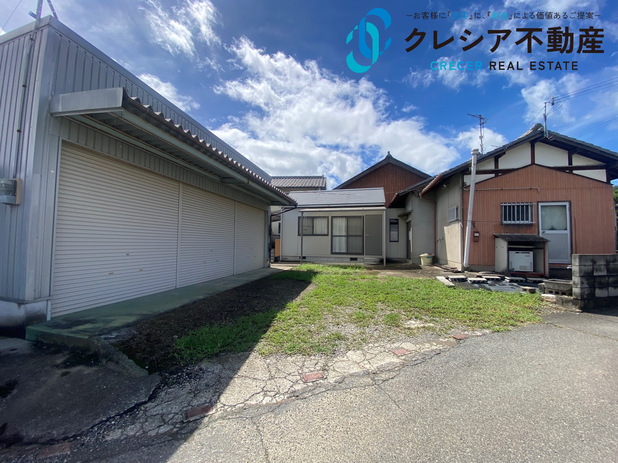 加西市笹倉町 売戸建(平家・倉庫付) 加西市笹倉町 売戸建(平家・倉庫付)